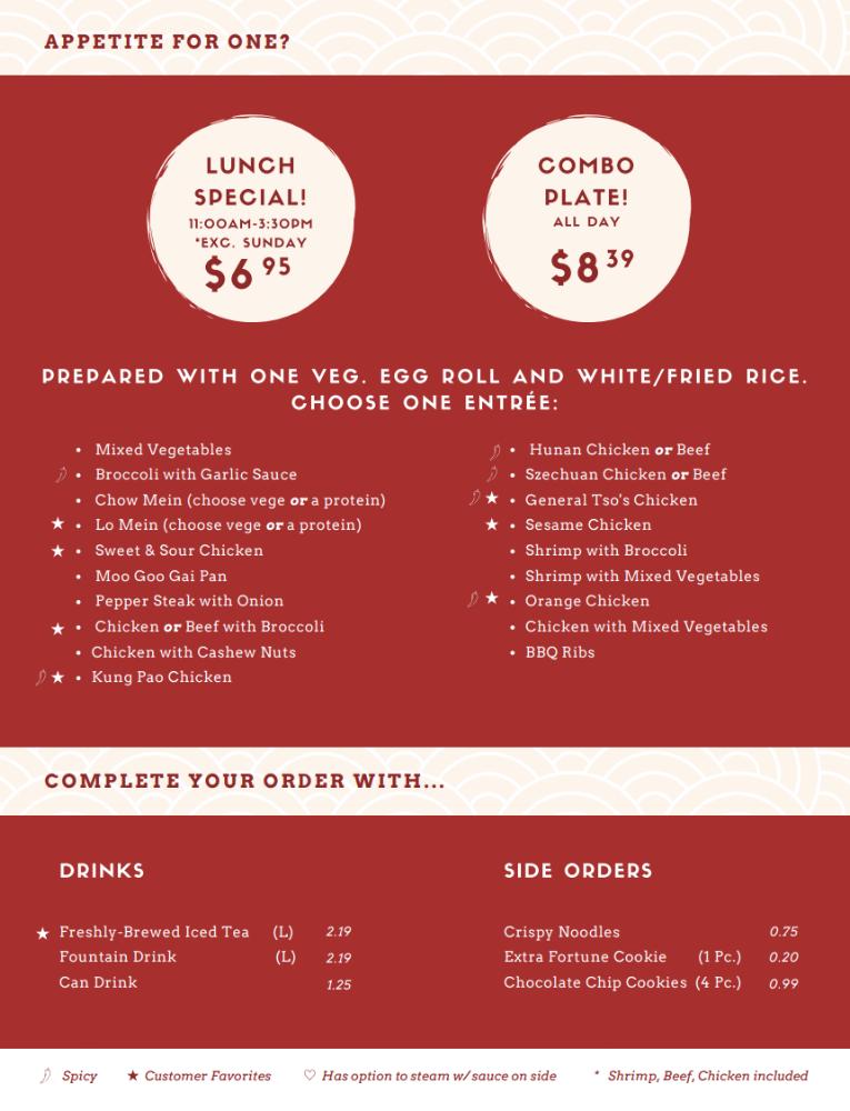 Win Buffet Menu image 4